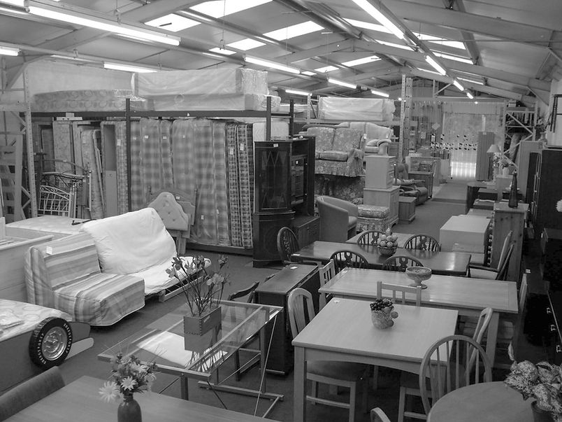 Warehouse background