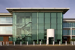 Modern Glass Office Building