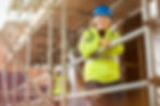 Sheffield construction site featuring professional scaffolding installation and safety solutions.