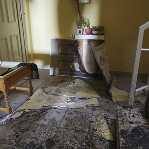 property with flood damage