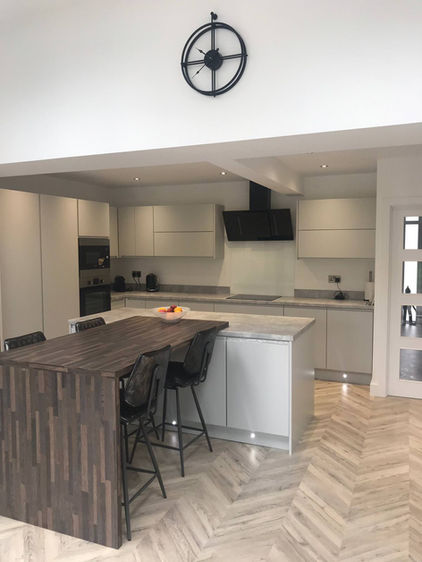 Modern kitchen with island