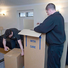 Removals crew at work