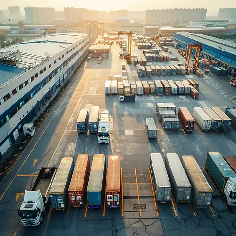 benurdbi_aerial_view_of_textile_export_hub_in_China_trucks (1).webp