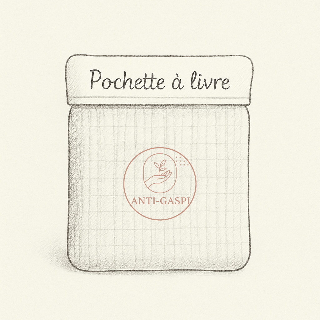 Housse livre Anti-Gaspi