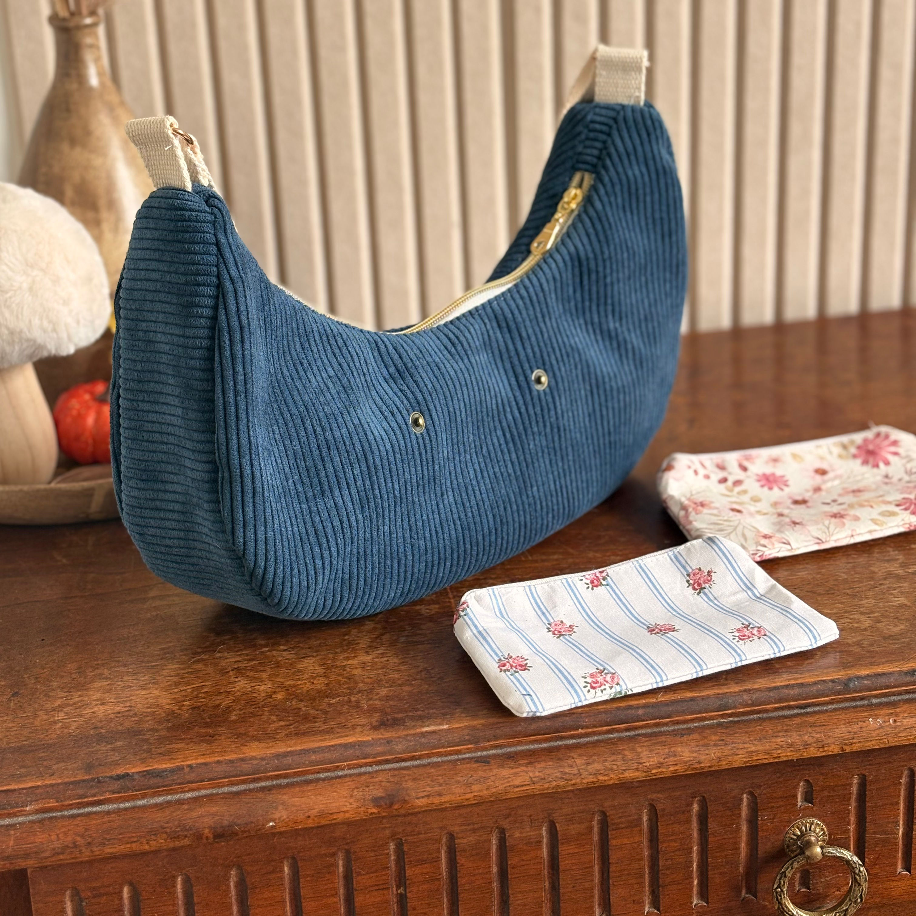 Sac demi-lune — Avec ou sans poche nomade