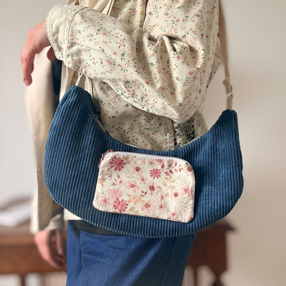 Miniature : Sac demi-lune — Avec ou sans poche nomade