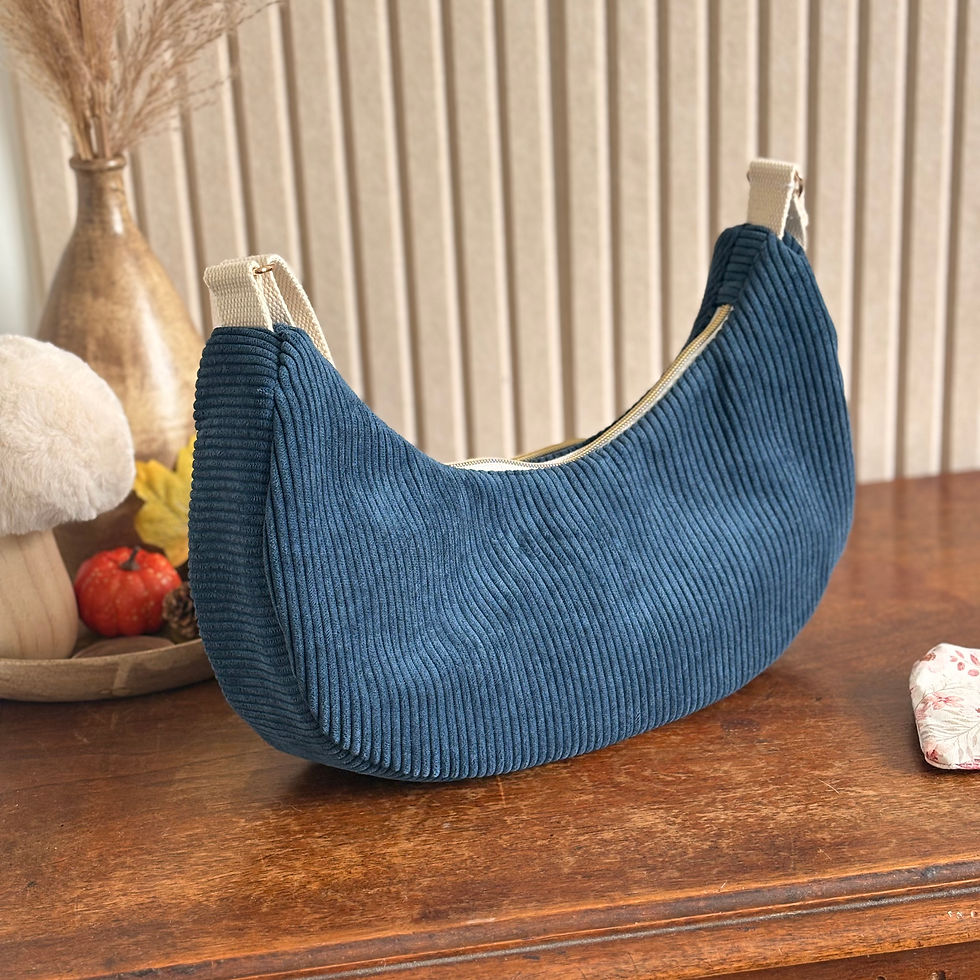 Miniature : Sac demi-lune — Avec ou sans poche nomade