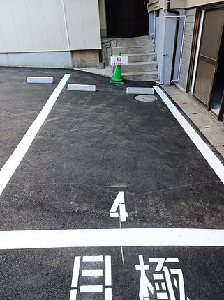 わかばミシン駐車場
