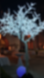 LED White Cherry Tree