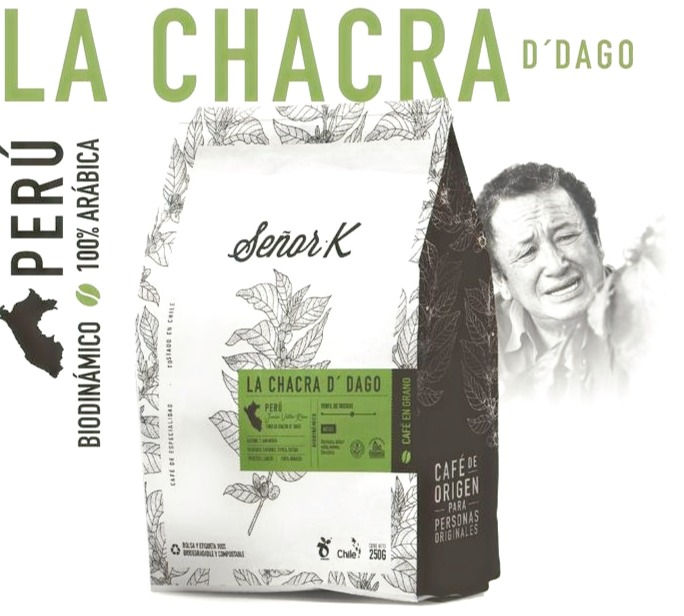 Café de grano de Perú | La Chacra D´Dago