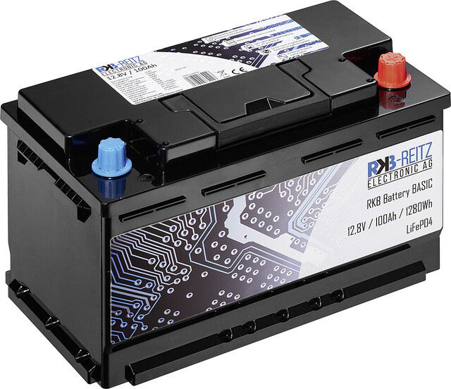 Lithium Batterie LiFePO4, 12,8 V 200 Ah