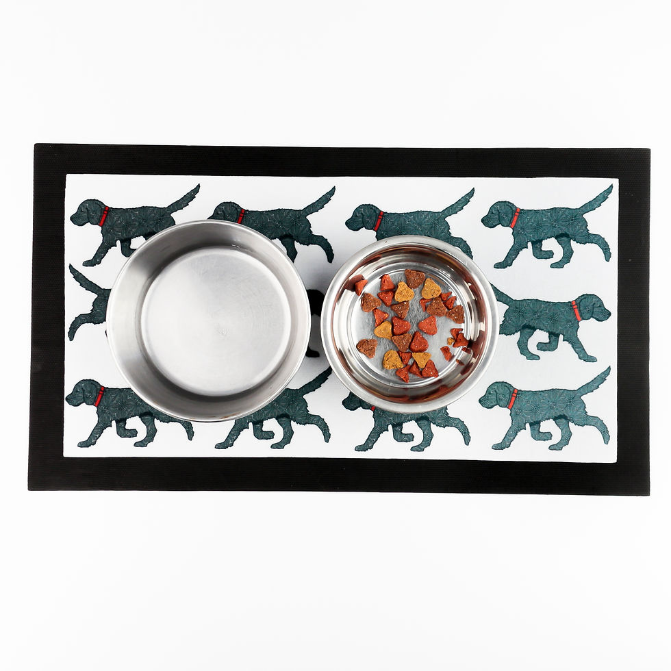 Thumbnail: Black Lab Pet Food Placemat
