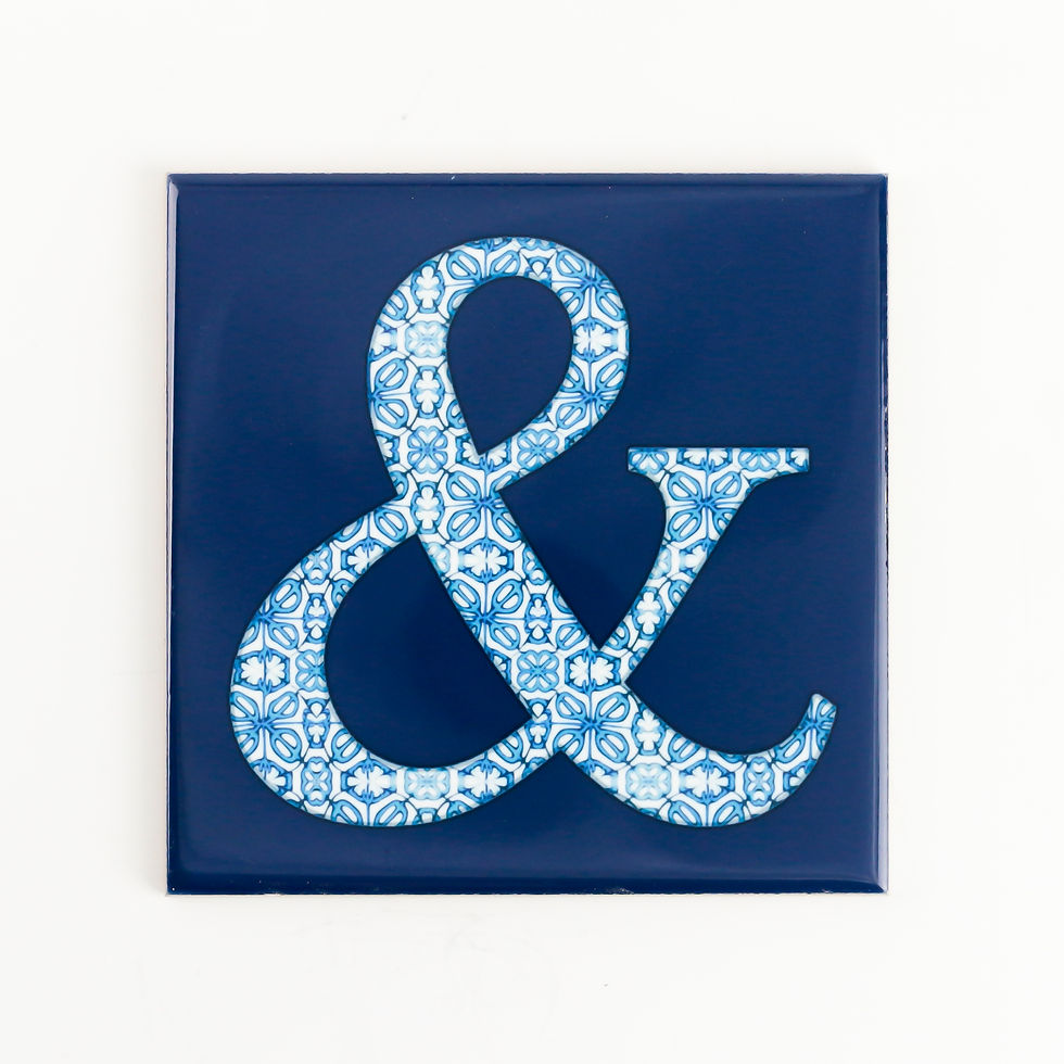 Thumbnail: Initial Letter Tiles: Set of four