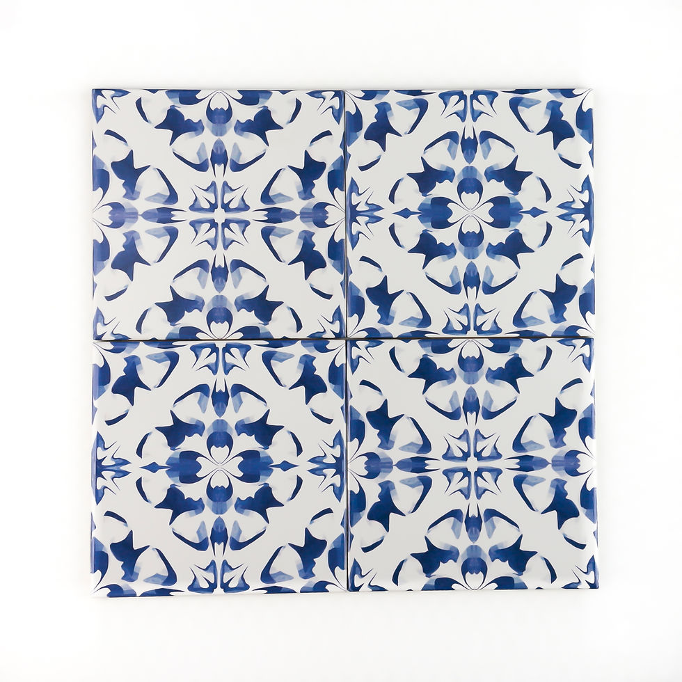 Thumbnail: Delft Blue Tiles - Fired Ink version