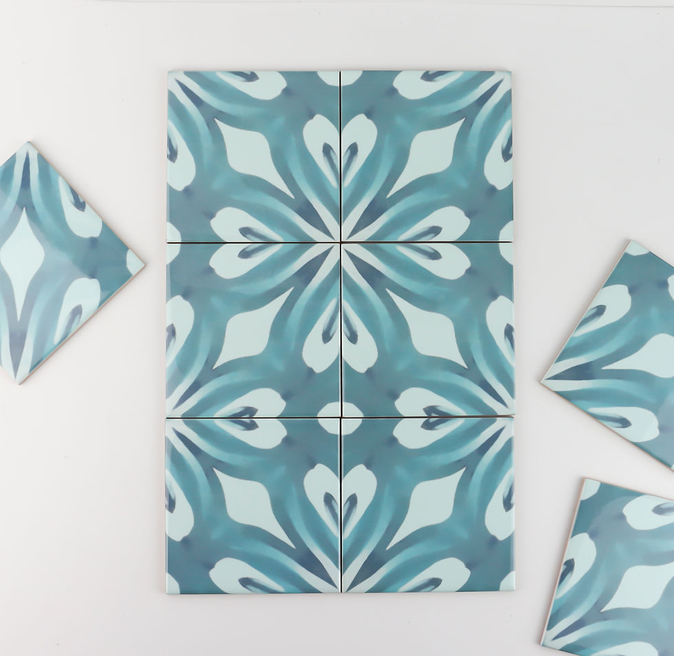 Thumbnail: Watercolour tiles