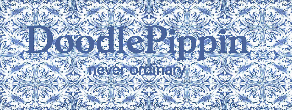 Thumbnail: Blue and white 'delft' pattern mug
