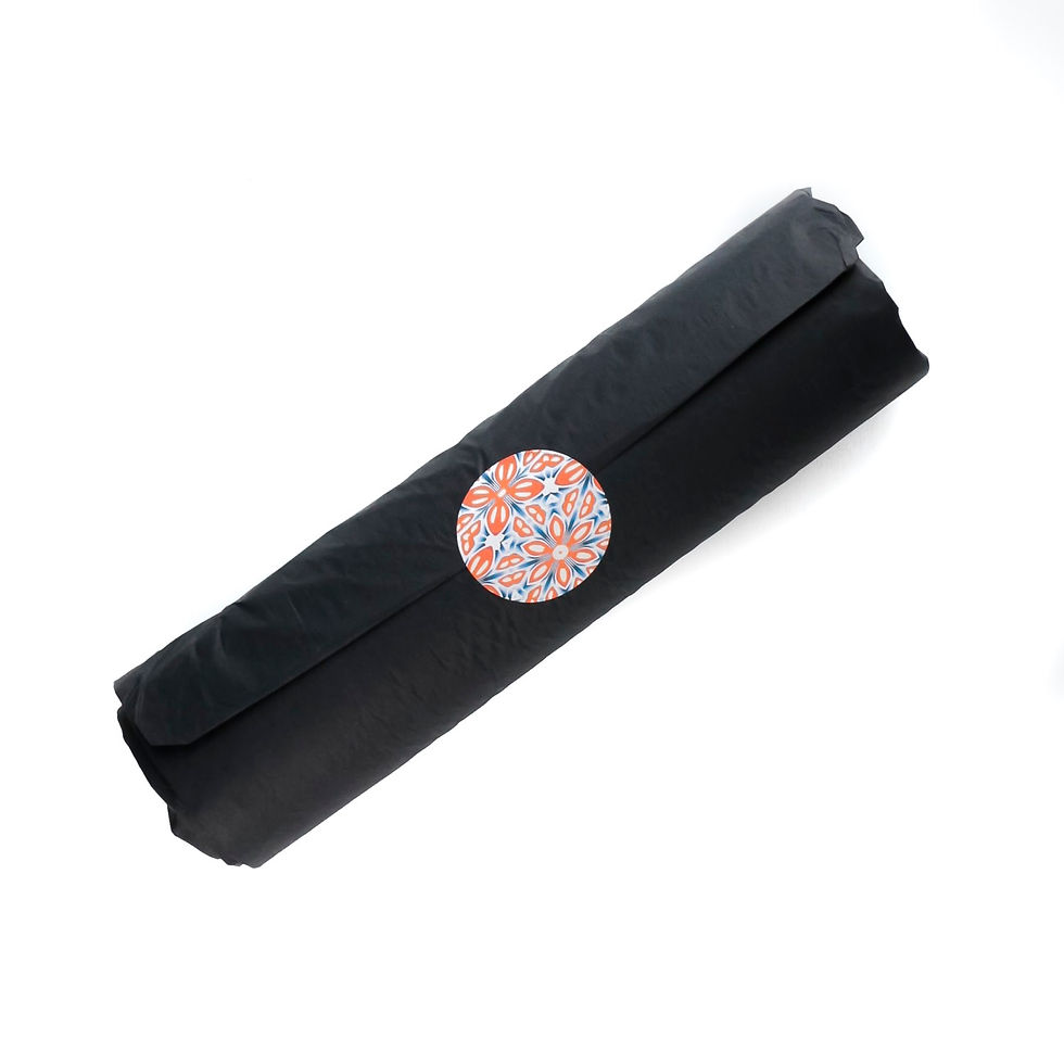 Thumbnail: Bright Orange Bone Fish Placemat  - extra large 45x30cm - easy care fabric