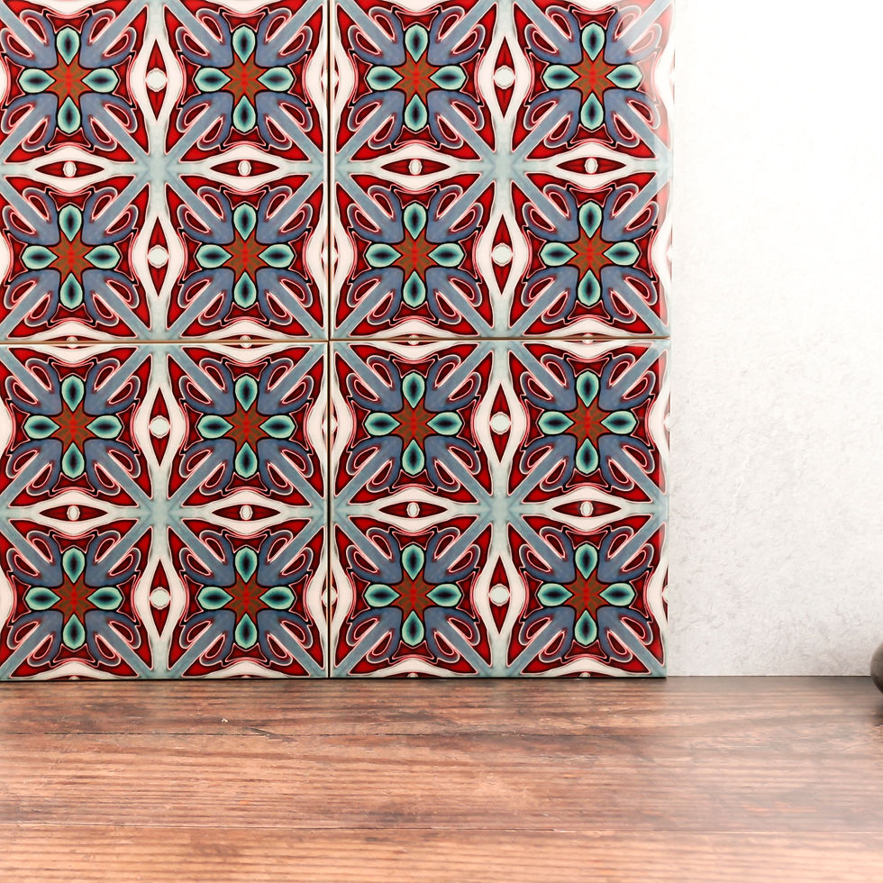 Thumbnail: The Full Victorian - rich, deep, dramatic tiles