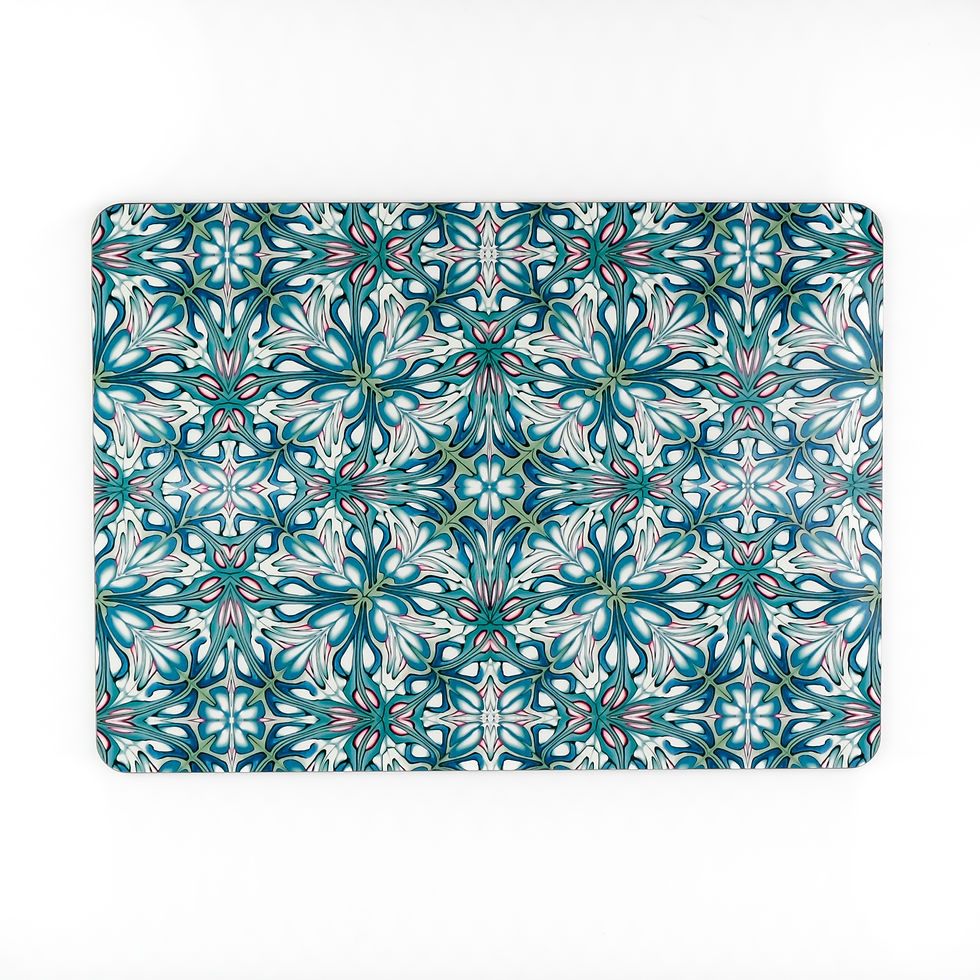 Thumbnail: Flourishing Garden placemat and coaster set