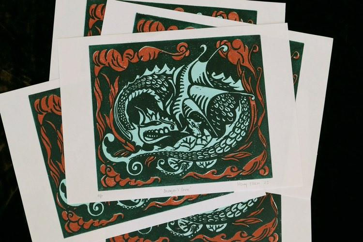 Thumbnail: Dragon's Love By @morag_ellen
