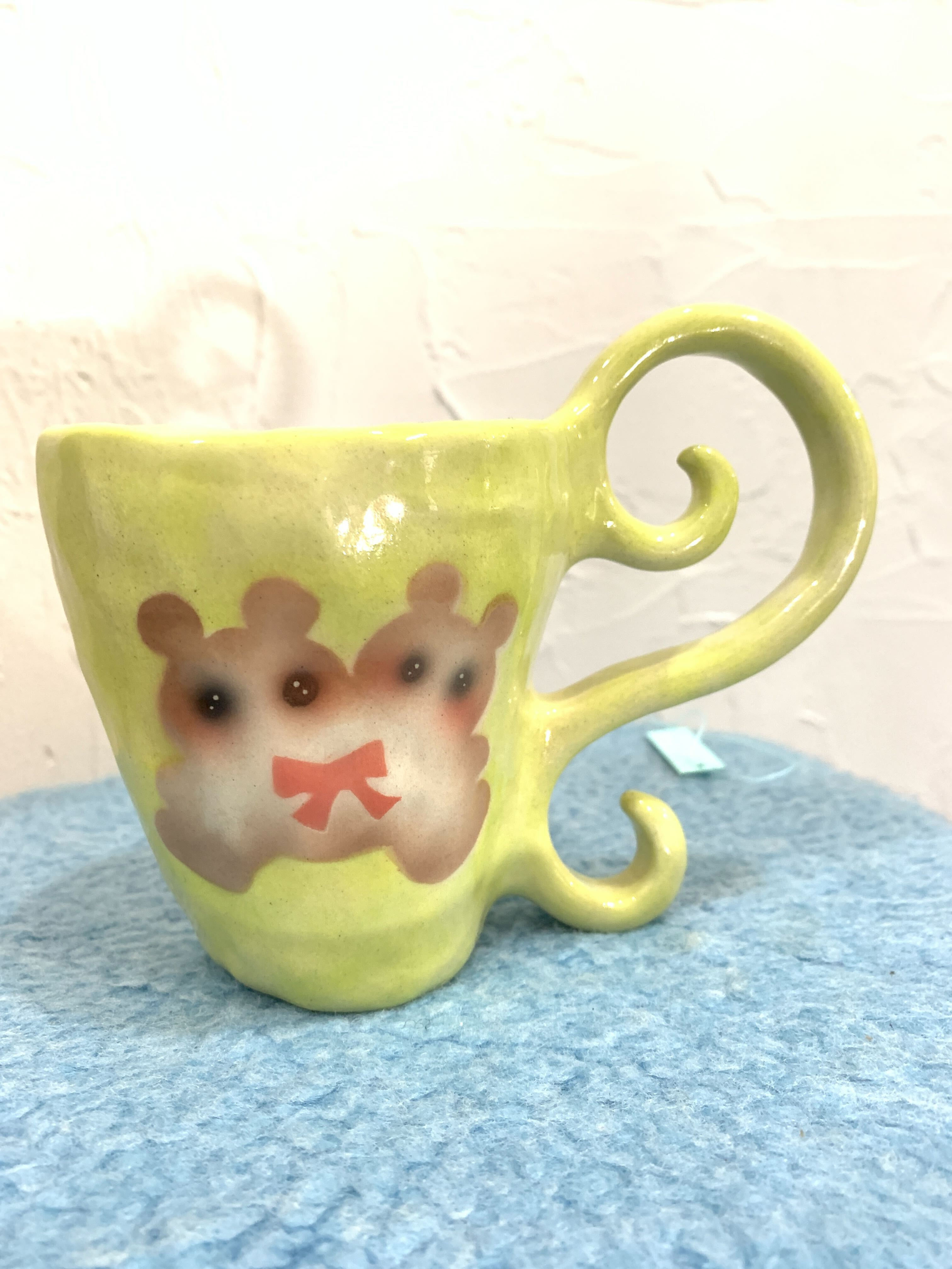 ★ sugarscoop ★ bear ribbon mug