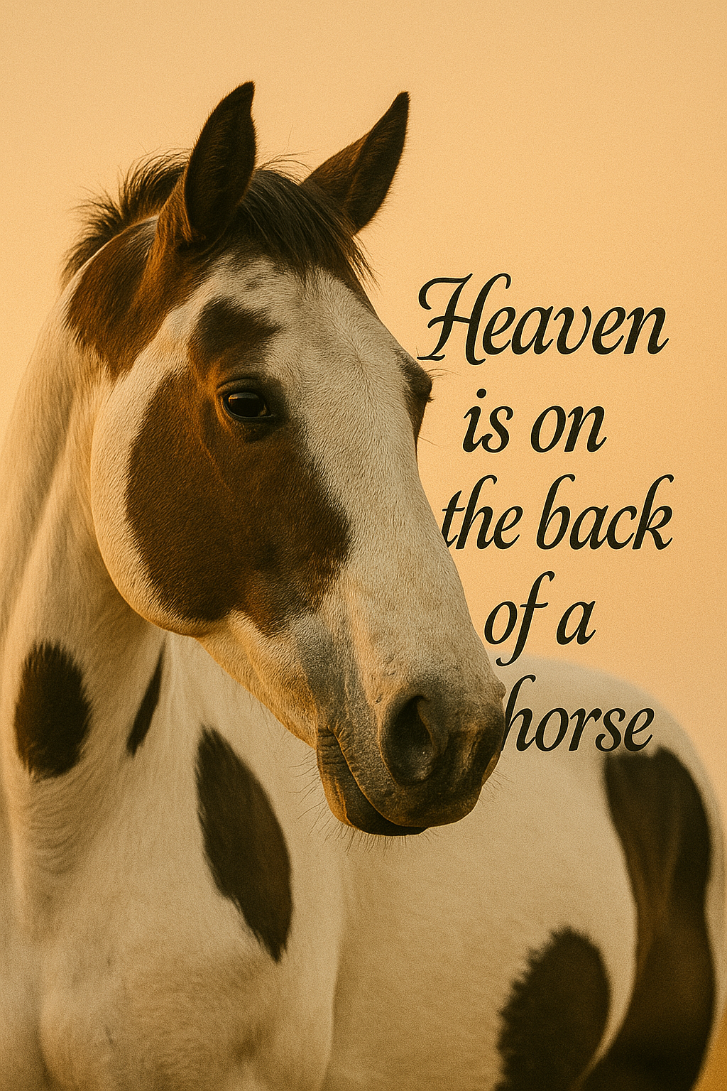 Heaven Is on a Horse – A Tribute to the Spirit of Freedom
