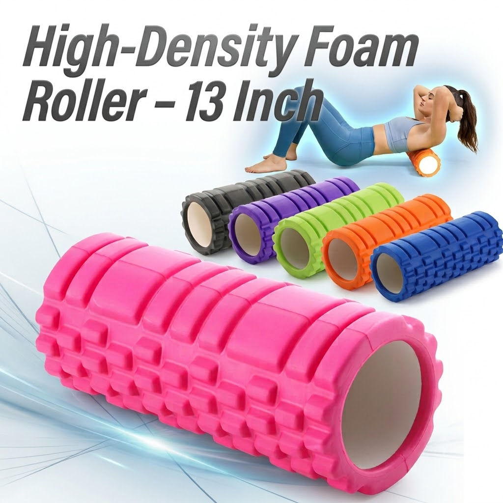 High-Density Foam Roller – 13 Inch