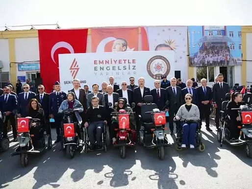 Engelsiz Bir Gelecek İçin: ‘Emniyetle Engelsiz Yarınlar’ 130 Akülü Sandalye Dağıttı