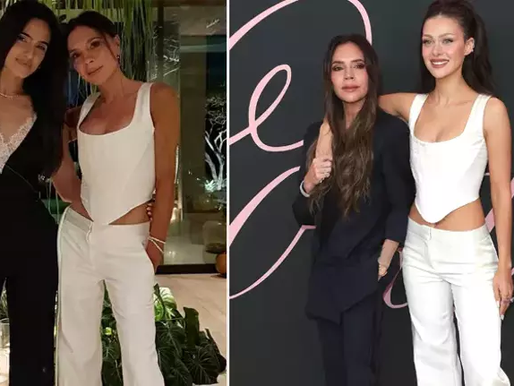 Victoria Beckham: Şıklıkta Kuralları Koyuyor, Pastayla Kafa Karıştırıyor