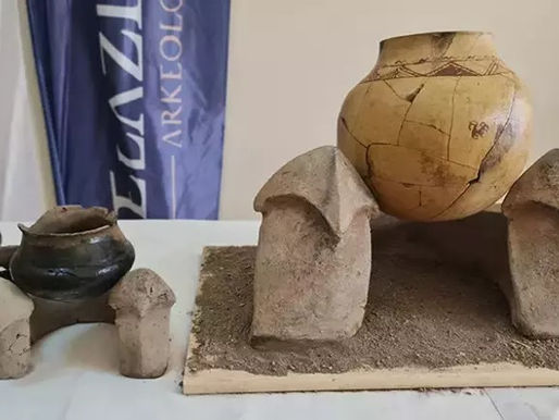 Elazığ’da tarihe yolculuk: 6 Bin yıllık 2 ocak hayat buldu