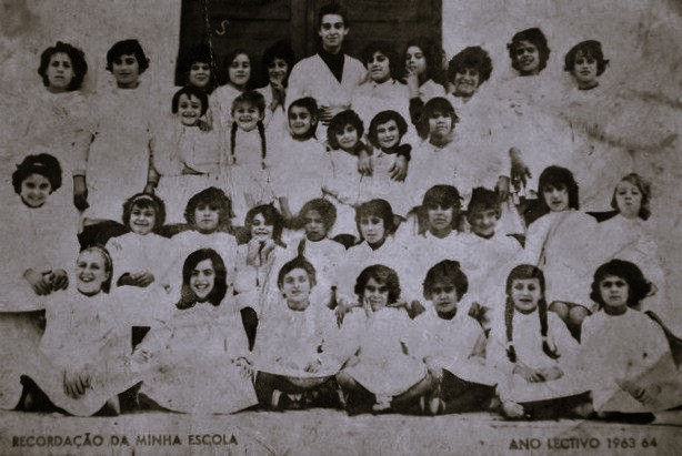 Escola primária do Ramalhal - ano lectivo 1963-1964
