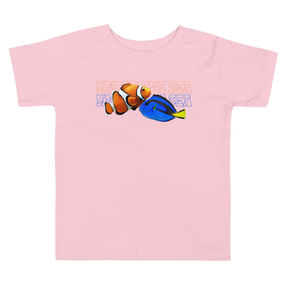 Miniatura: Toddlers Tropical Reef Short Sleeve Tee