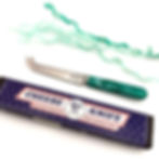 Ecotribo Sustainable Cheese knife made from recycled fishing nets
