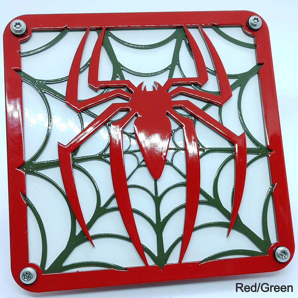Thumbnail: Spider Web 2 Color - Red Front Plate