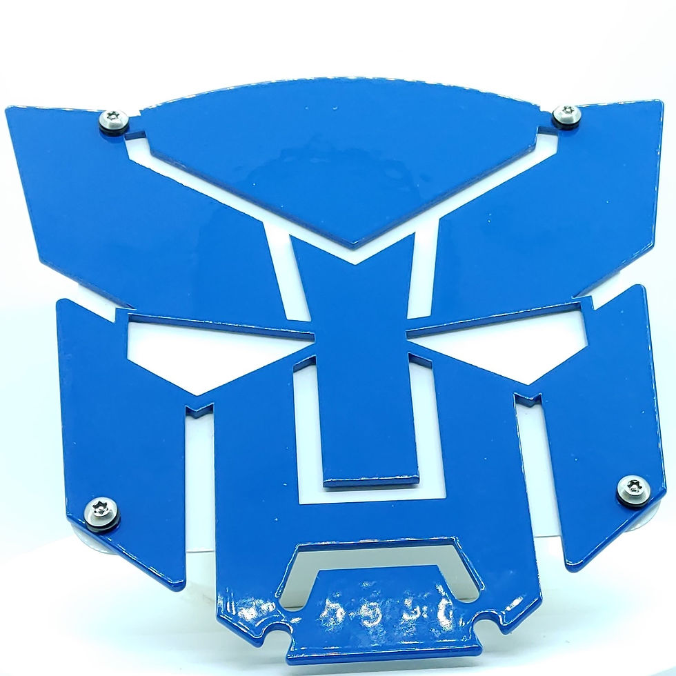 Thumbnail: Good Robot Head 1 Color Plate for Jeep Door Handles