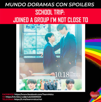 SCHOOL TRIP: JOINED A GROUP I’M NOT CLOSE TO