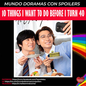 10 THINGS I WANT TO DO BEFORE I TURN 40