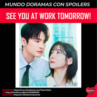 SEE YOU AT WORK TOMORROW!