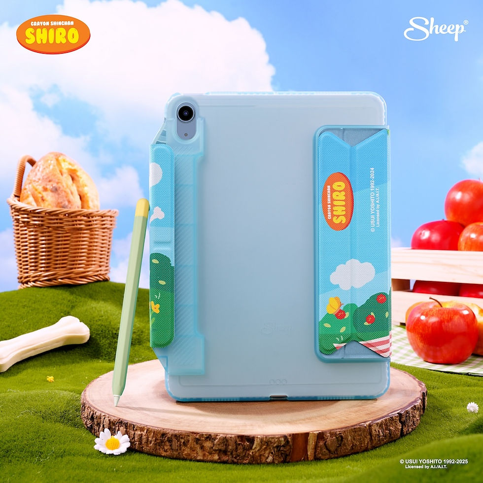 ภาพขนาดย่อ: AppleSheep เคสไอแพด ลิขสิทธิ์แท้ เคสไอแพด ชิโร่ ของใช้ชินจัง