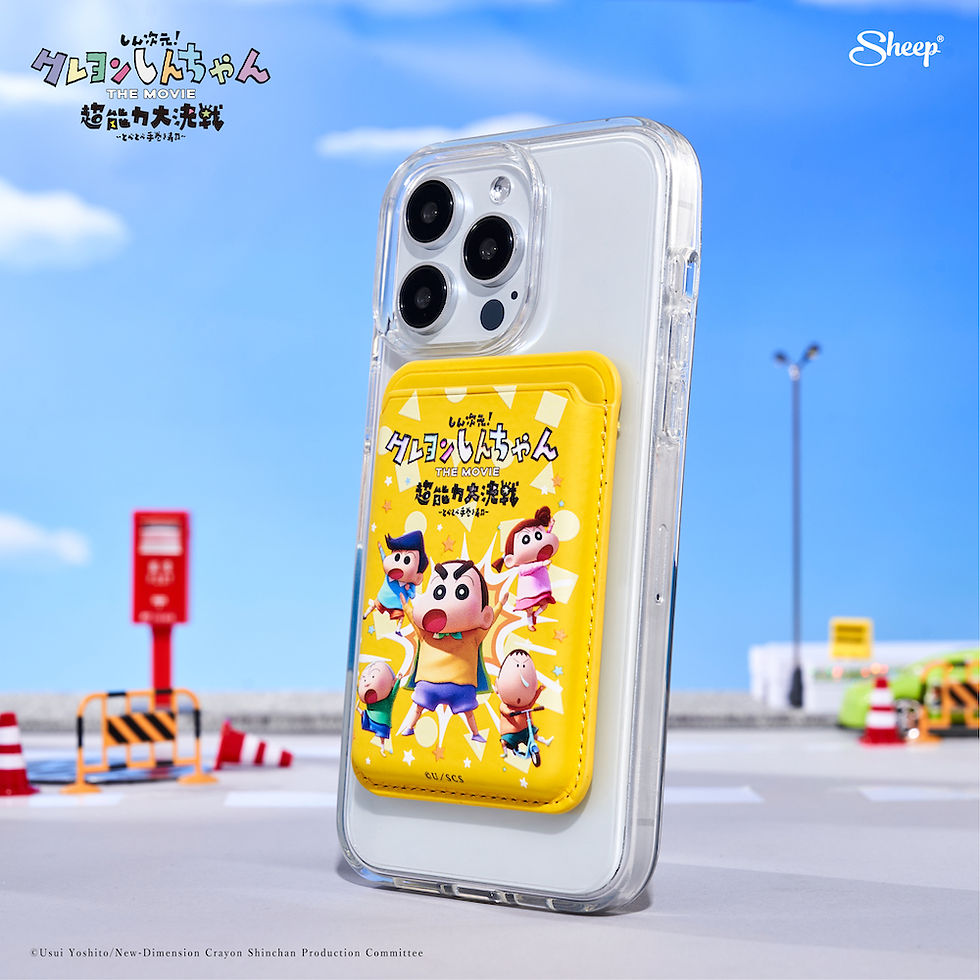 ภาพขนาดย่อ: shinchan magsafe wallet กระเป๋าแถบแม่เหล็กลายชินจัง ถูกลิขสิทธิ์