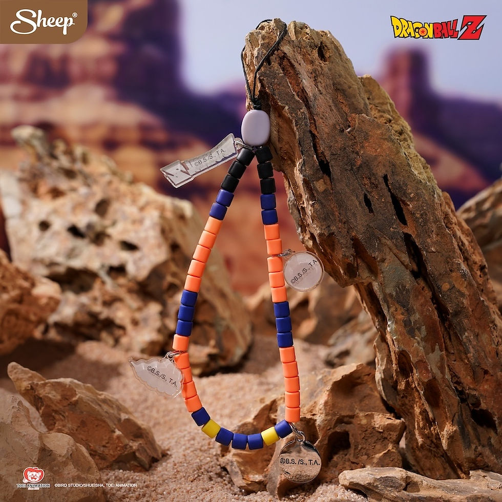 ภาพขนาดย่อ: Sheep Charm Dragon Ball Z สายคล้องโทรศัพท์ลายเสื้อโกคู ดีไซน์สวย น้ำหนักเบา ใช้งานง่าย