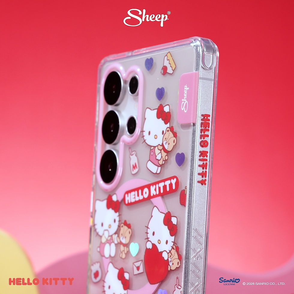 ภาพขนาดย่อ: hello kitty magsafe samsung case  s25 s26 ลายน่ารัก เคส ซัมซุง คิตตี้ สีแดง ชมพู ลิขสิทธิ์แท้ sanrio canvas ซานริโอ้
