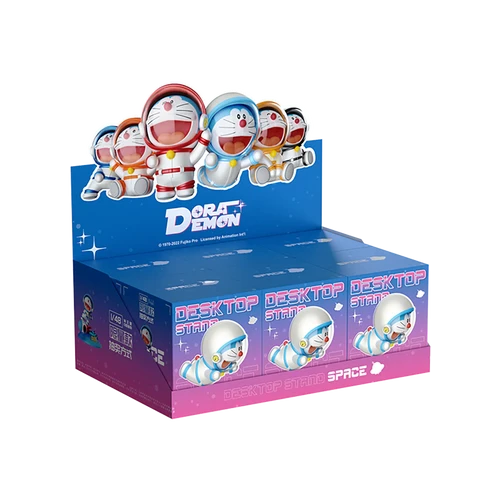 Rock Doraemon Jupiter Happy Planet Phone Stand Blindbox