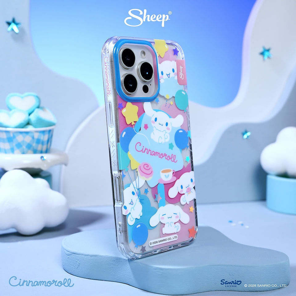 เคส sanrio phone case cinnamoroll ซานริโอ้ หมา ซินนามอนโรล ซินนาม่อน ของแท้ โทรศัพท์ มือถือ ไอโฟน ซัมซุง iphone samsung ลิขสิทธิ์แท้ สีฟ้า ชมพู magsafe แบรนด์ applesheep sheep ลายน่ารัก เคสซินนามอนโรล
