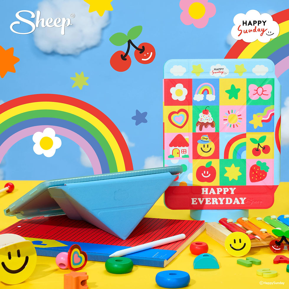 ภาพขนาดย่อ: happy sunday gadgets เคสไอแพด Happy Sunday เคสไอแพดใกล้ฉัน