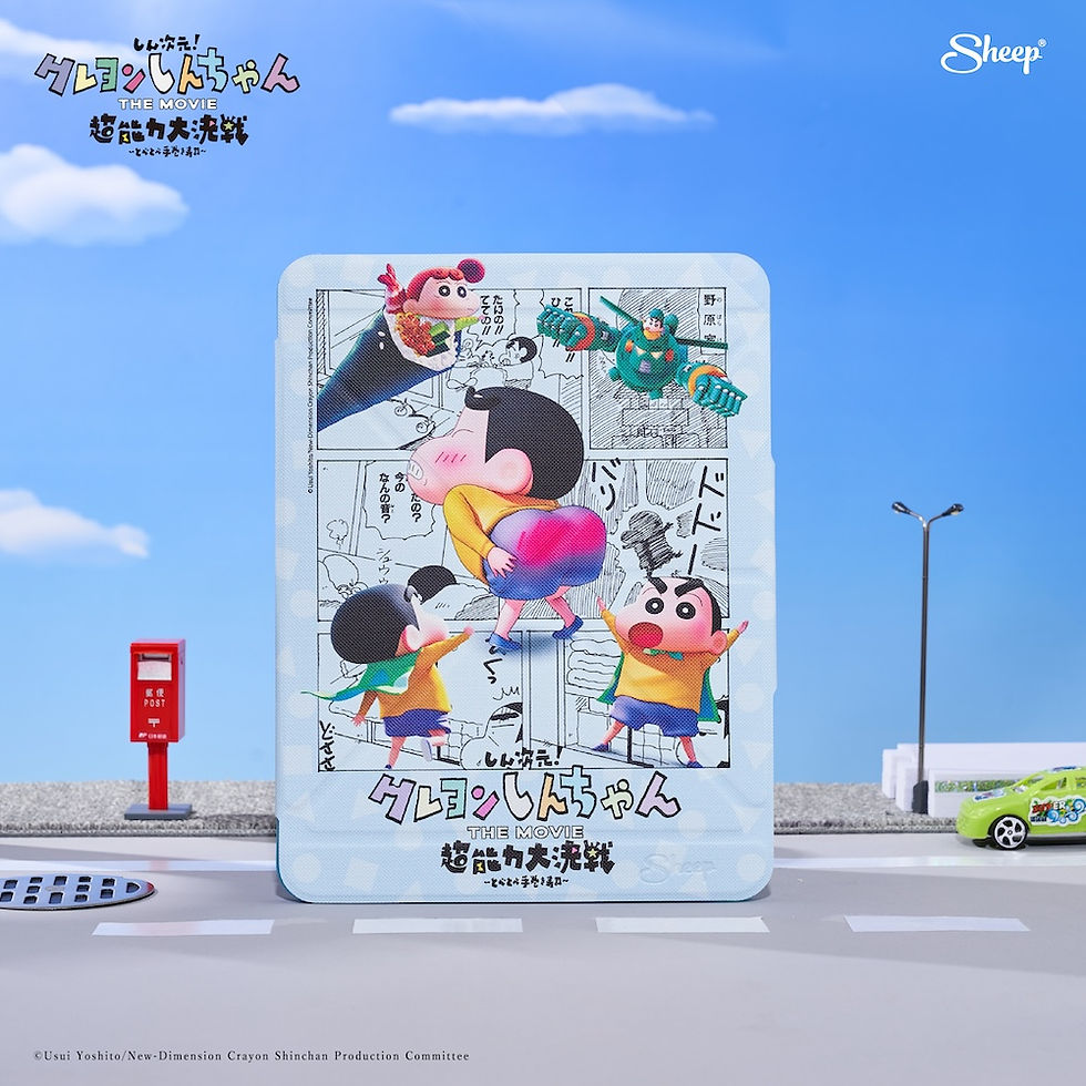 ภาพขนาดย่อ: Shinchancase เคสไอแพดตั้งหลายแบบ เคสไอแพดแข็งแรงลายชินจัง