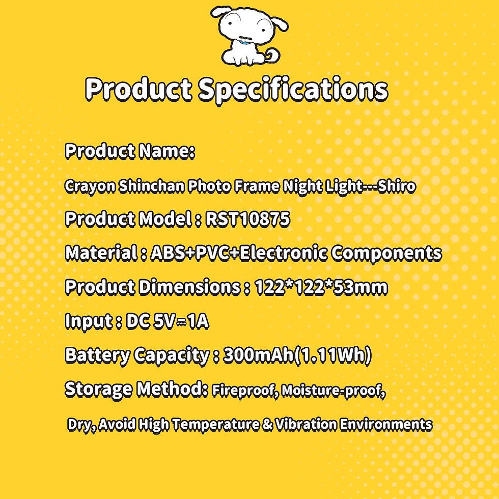 ภาพขนาดย่อ: Rock Crayon Shinchan โคมไฟ ชินจัง มีแบต ตั้งโต๊ะ กลางคืน อ่านหนังสือ