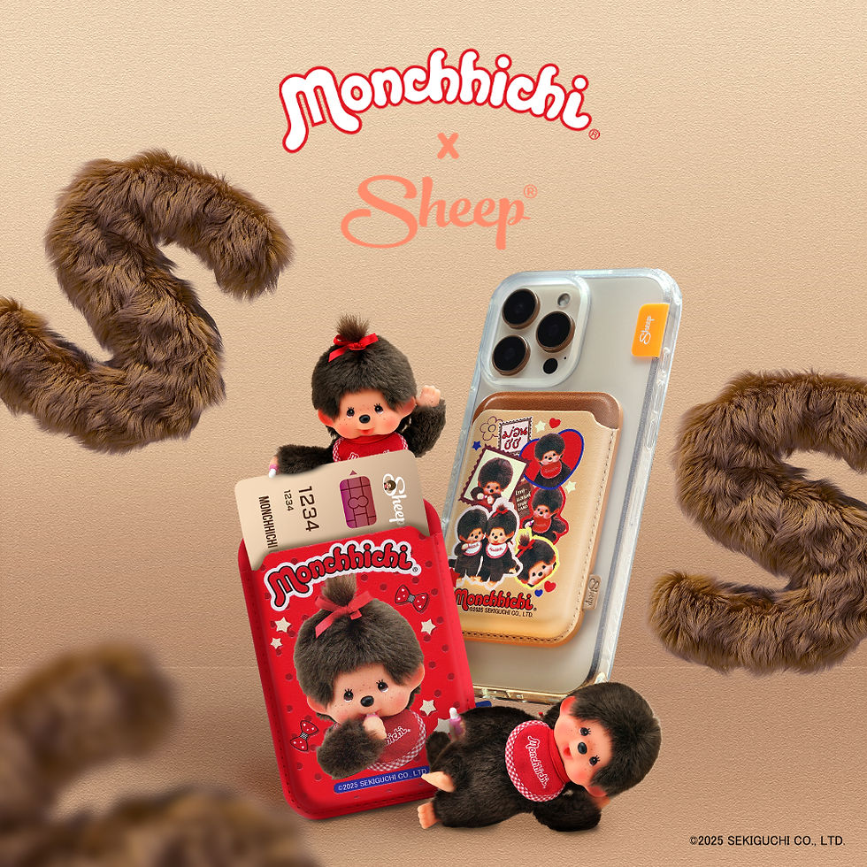 ภาพขนาดย่อ: Sheep Magsafe Wallet - Monchhichi Collection
