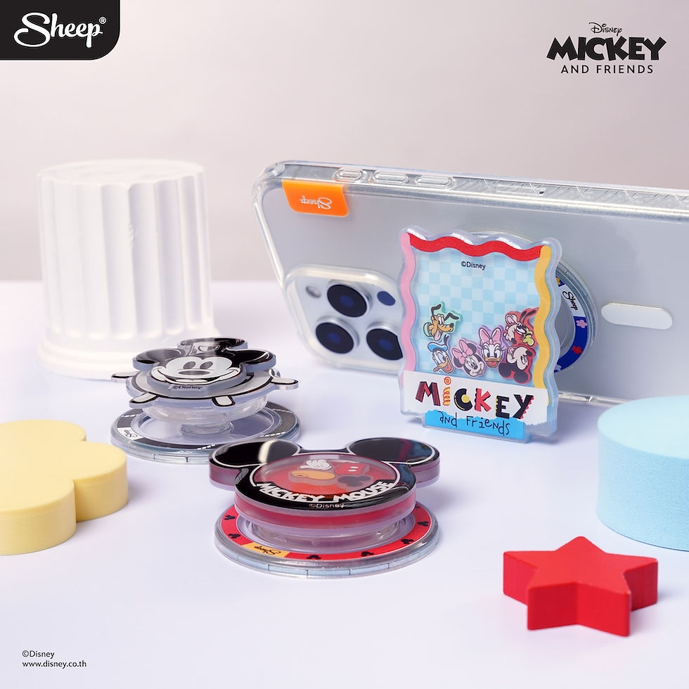 ภาพขนาดย่อ: griptok magsafe mickey mouse มิคกี้ เมาส์ กริ๊บต้อก หมุนได้ phone acessories