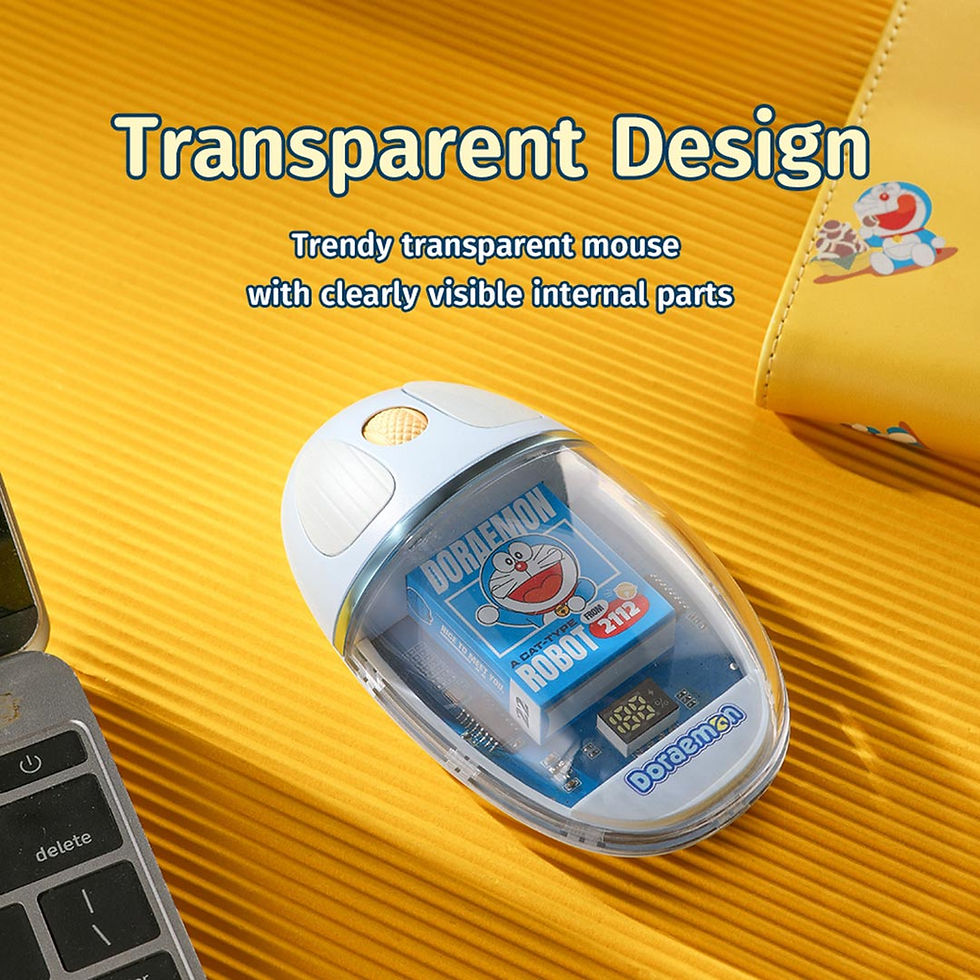 ภาพขนาดย่อ: เม้าส์ ไร้สาย Wireless Mouse Gaming โดเรม่อน Rock Doraemon โดราเอม่อน